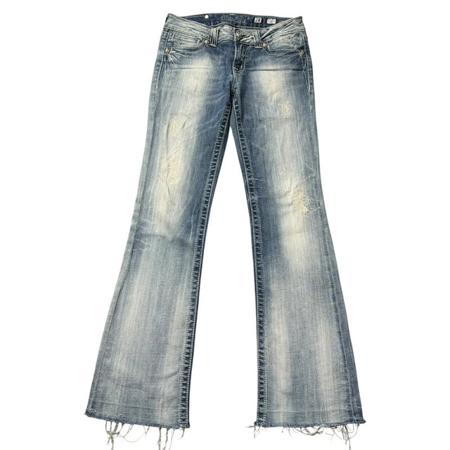 Miss me flared/bootcut low waist women designer jeans(w28)