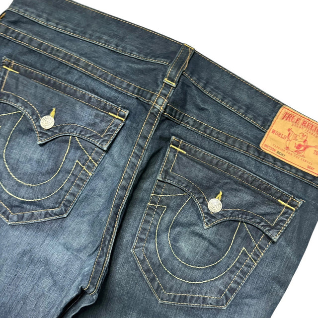 True Religion baggy Unisex designer jeans(w40)