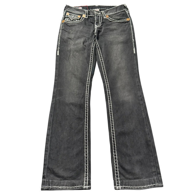 True Religion Ricky Super T straight leg unisex designer jeans(w28)