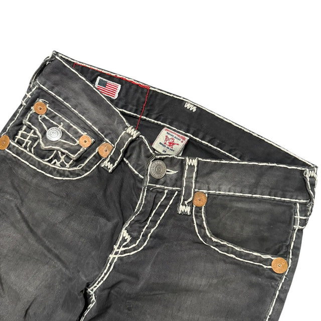 True Religion Ricky Super T straight leg unisex designer jeans(w28)