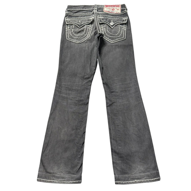 True Religion Ricky Super T straight leg unisex designer jeans(w28)