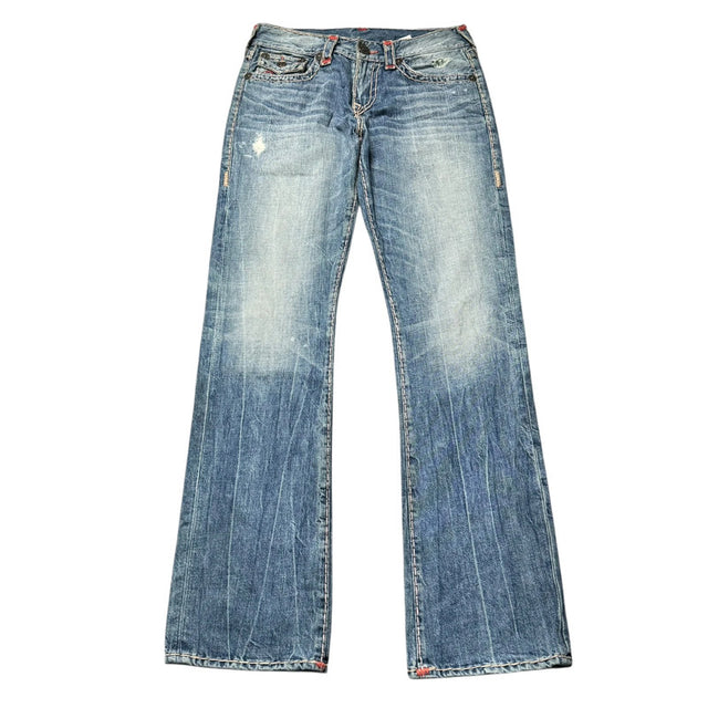 True religion straight leg unisex designer jeans(w30)