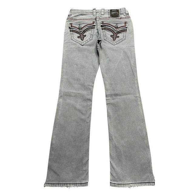 Rock Revival straight leg women designer Jeans(w30)