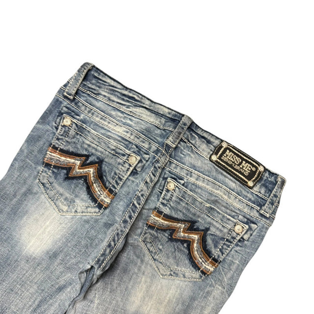 Miss me flared/bootcut low waist women designer jeans(w28)