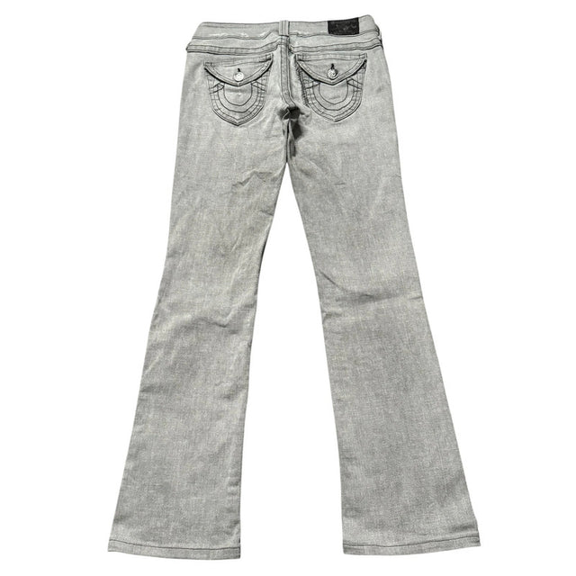 True Religion bootcut low waist women designer jeans(w27)