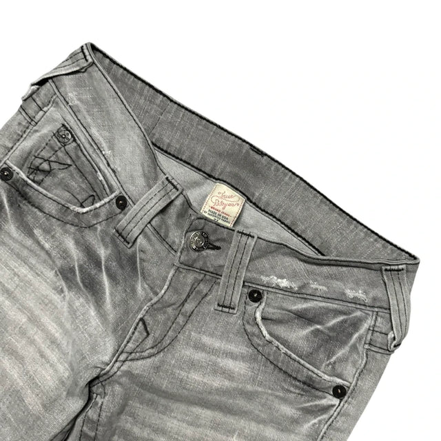 True Religion bootcut low waist women designer jeans(w27)