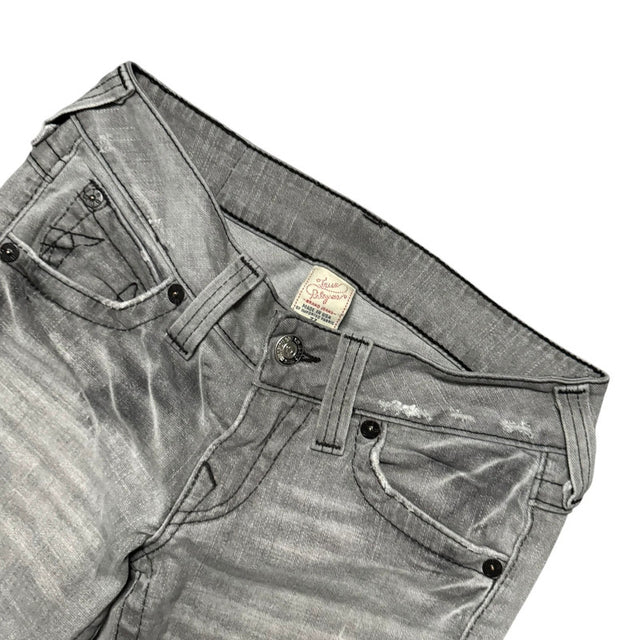 True Religion bootcut low waist women designer jeans(w27)