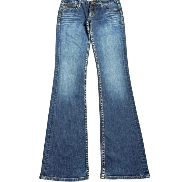 Miss me Flared/Bootcut Low waist designer women jeans(w28)