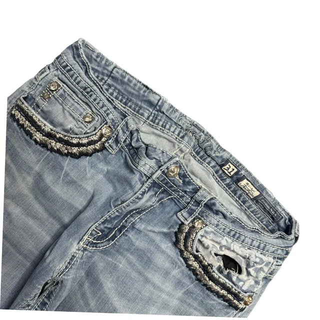 Miss me slim fit low waist women designer jeans(w31)