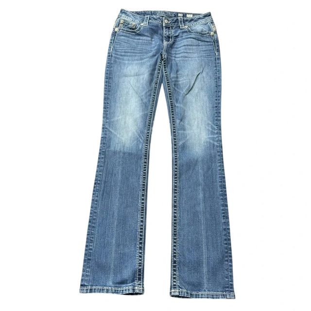 Miss me straight leg women designer jeans(w28)