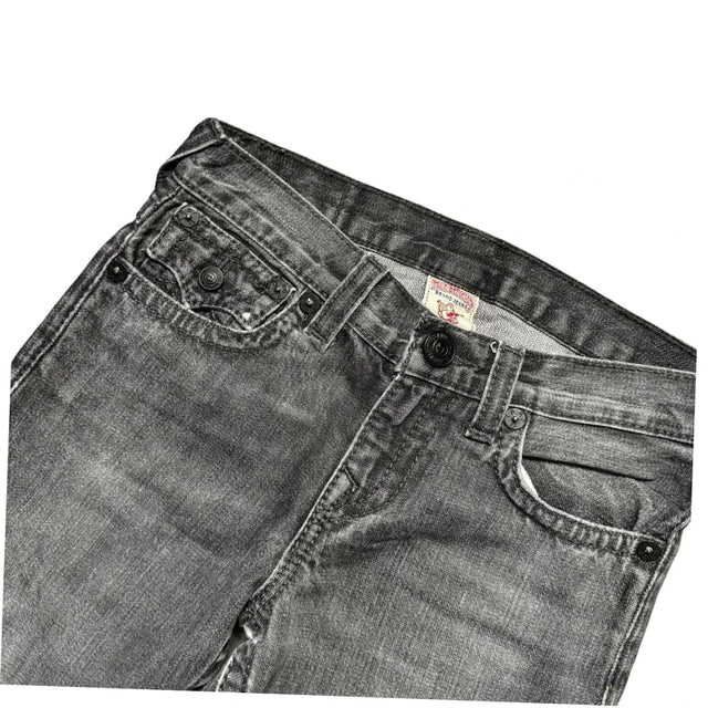 True Religion flared/bootcut low waist women designer jeans(w23)