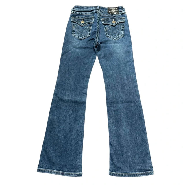 True Religion Boot low waist women designer Jeans(w25)