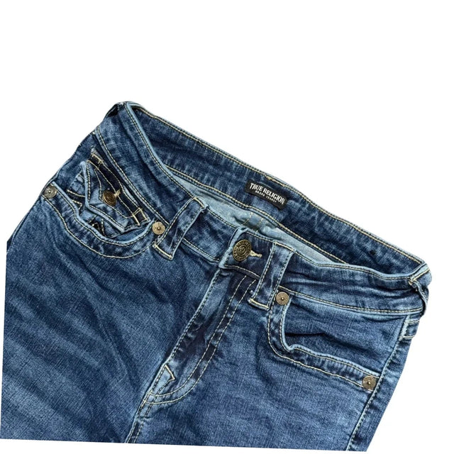 True Religion Boot low waist women designer Jeans(w25)