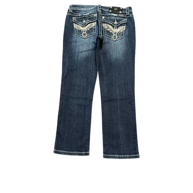 Miss me boyfriend capri low waist women designer jeans(w27)