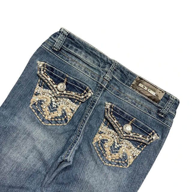 Miss me Style low waist women designer Jeans (w27)