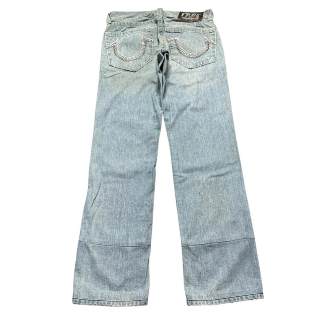 True Religion Straight leg women designer Jeans (w28)