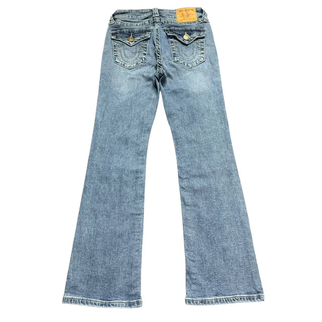 True Religion bootcut women designer jeans(w26)