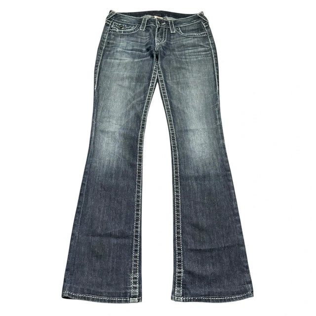 True Religion bootcut low waist women designer Jeans(w27)