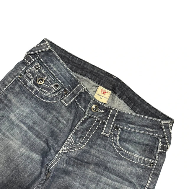 True Religion bootcut low waist women designer Jeans(w27)