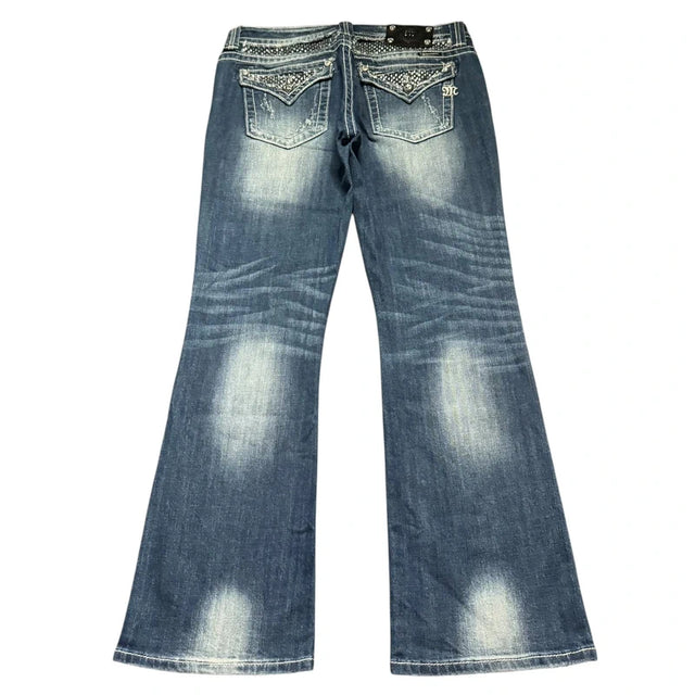 Miss me flared/bootcut women designer jeans(w30)