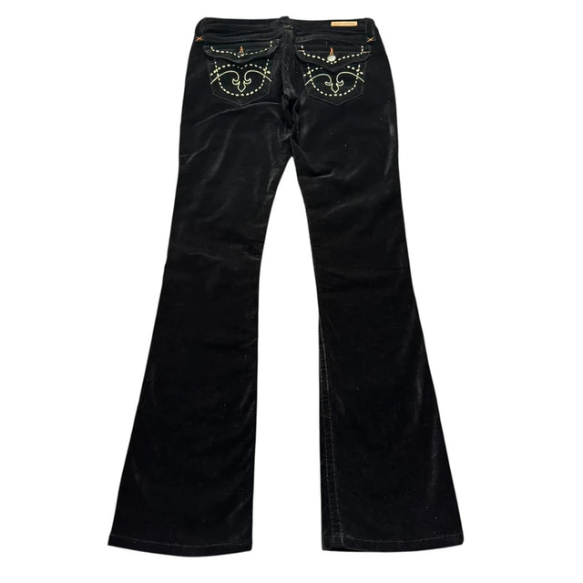 Rock Revival flared/bootcut low waist women designer Jeans(w28)