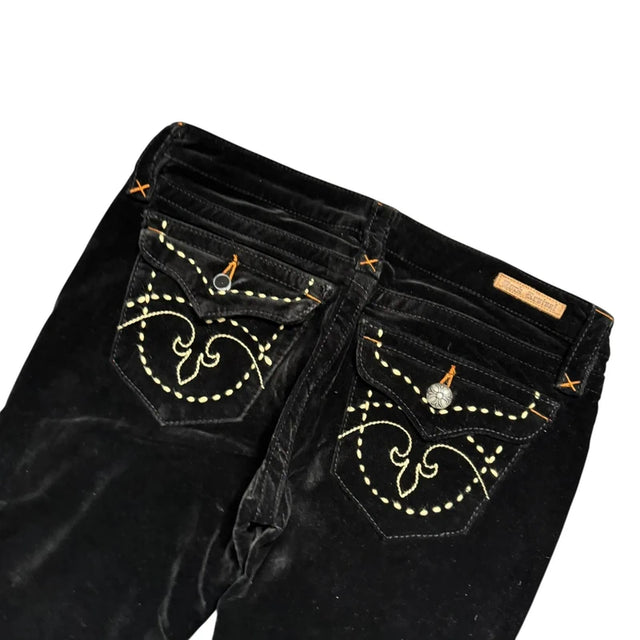 Rock Revival flared/bootcut low waist women designer Jeans(w28)