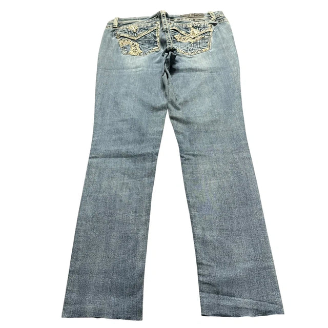 Miss me women designer Y2K skinny Jeans(w28)