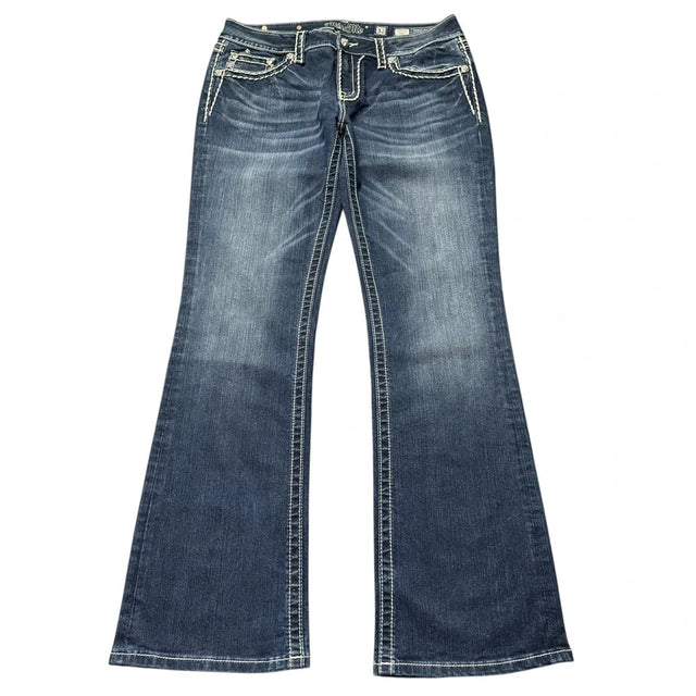 Miss me flared/bootcut low waist Women Designer Jeans(w32)