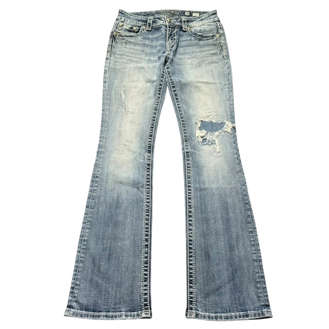 Miss me flared/bootcut low waist Women Designer jeans(w28)