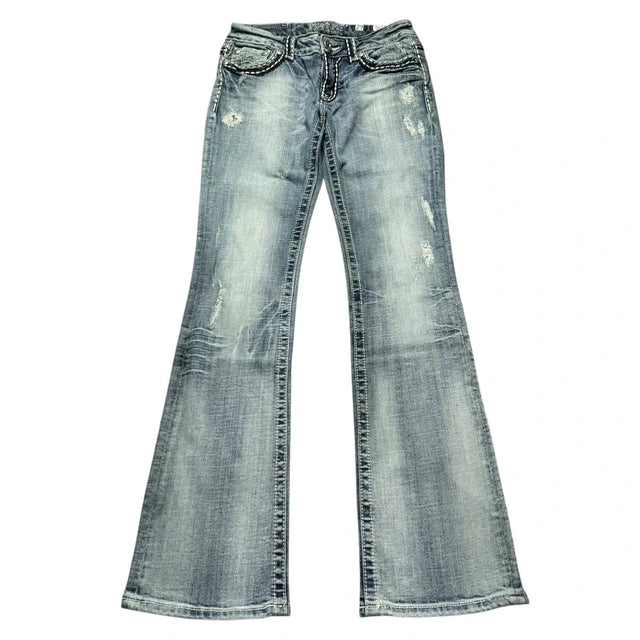 Miss me flared/bootcut low waist Women Designer jeans(w29)