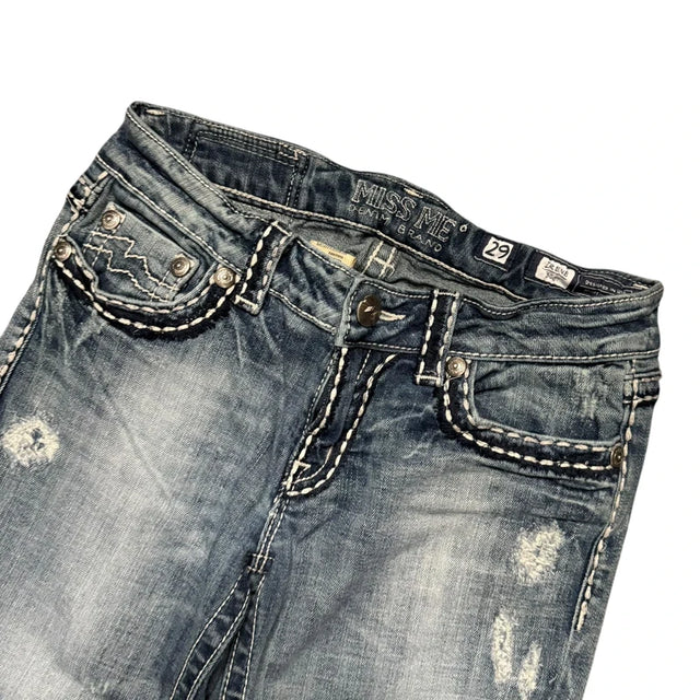 Miss me flared/bootcut low waist Women Designer jeans(w29)