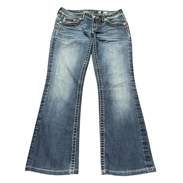 Miss me flared/bootcut low waist Women Designer jeans(w30)