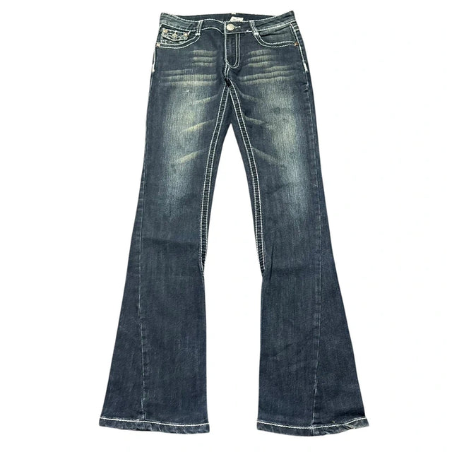 True Religion flared/bootcut low waist Women Designer jeans(w29)