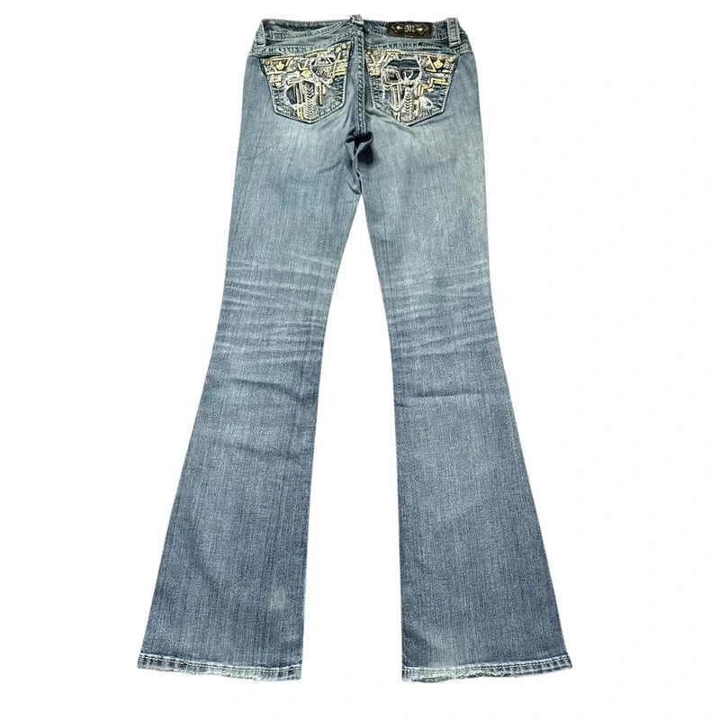 Miss me flared/bootcut low waist Women Designer jeans(w26)