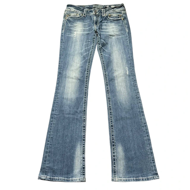 Miss me flared/Bootcut low waist Women Designer jeans(w30)