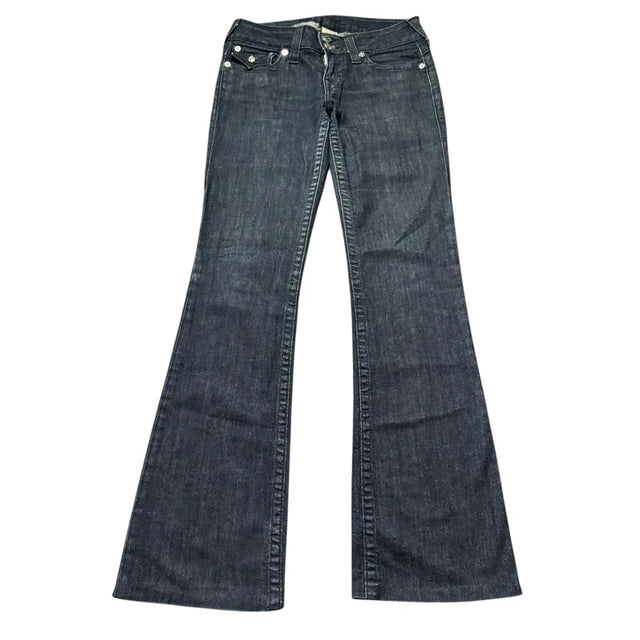 True Religion flared/bootcut low waist Women Designer jeans(w27)