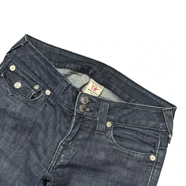 True Religion flared/bootcut low waist Women Designer jeans(w27)