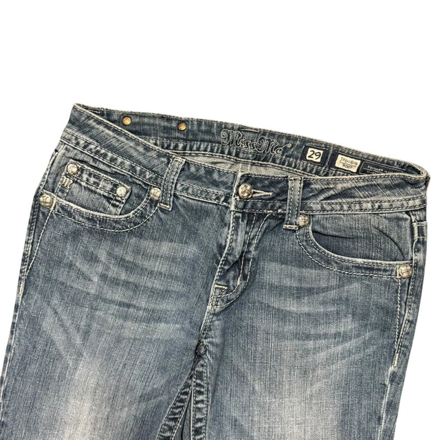 Miss me flared/bootcut low waist women Designer jeans(w29)