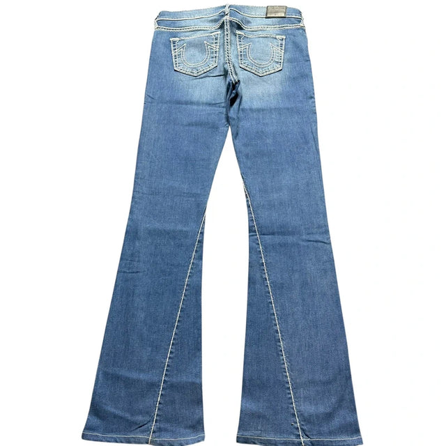 True Religion flared/Bootcut low waist women designer Jeans(w29)