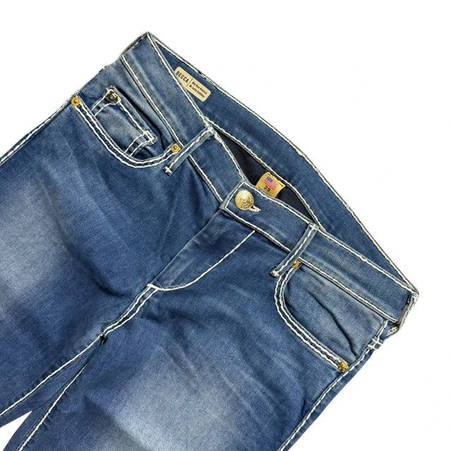 True Religion flared/Bootcut low waist women designer Jeans(w29)