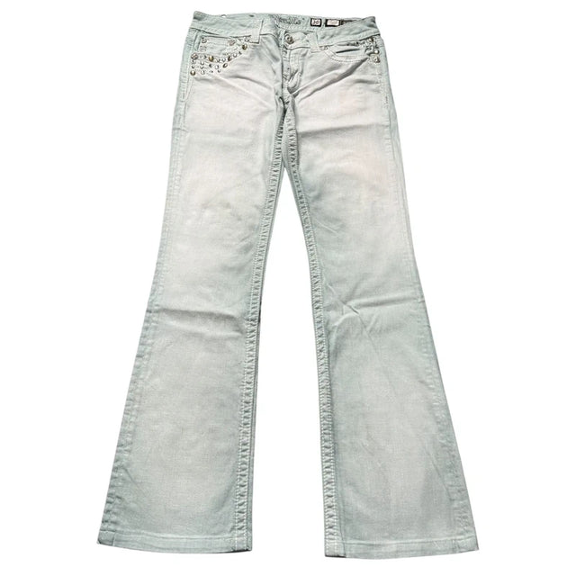 Miss me flared/bootcut low waist women designer jeans(w30)