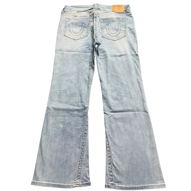 True Religion flared/bootcut women designer jeans(w30)