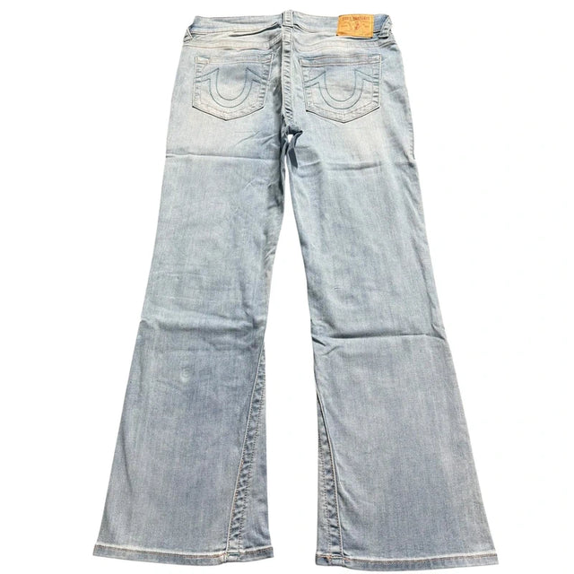 True Religion flared/bootcut women designer jeans(w30)