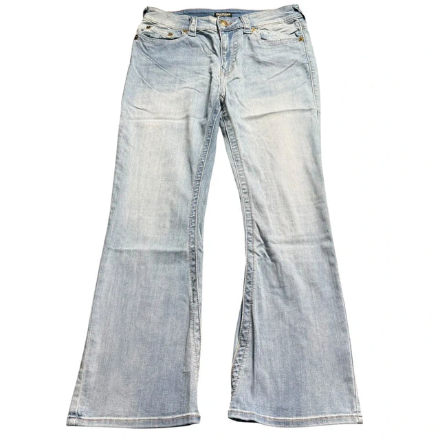 True Religion flared/bootcut women designer jeans(w30)