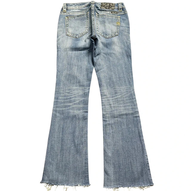 Miss me flared/bootcut low waist women designer jeans(w28)