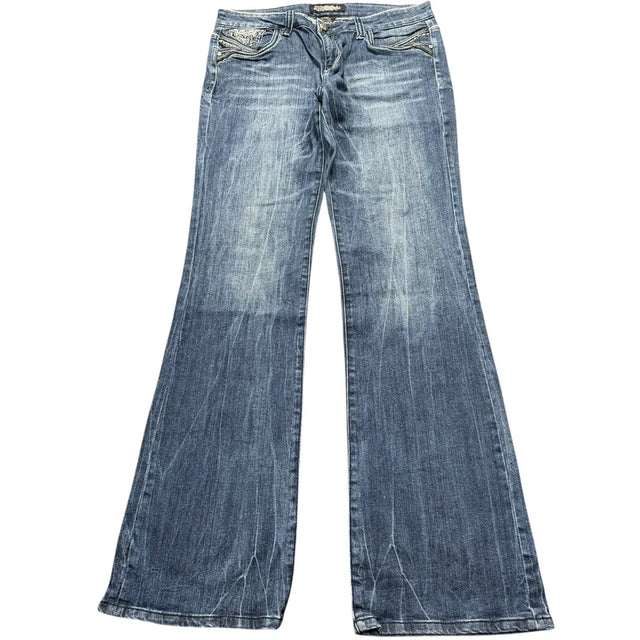Sello flared/bootcut low waist women designer Jeans(w30)