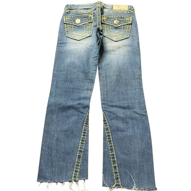 True Religion low waist women designer skinny jeans(w27)