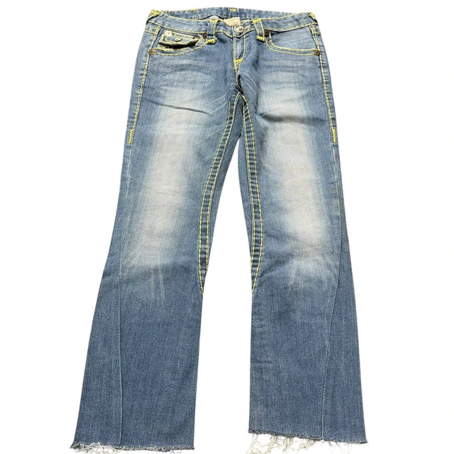 True Religion low waist women designer skinny jeans(w27)