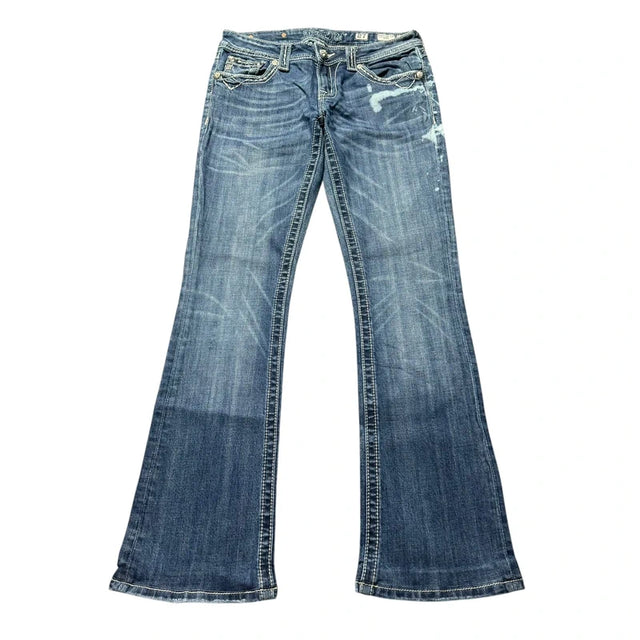 Miss me flared/bootcut low waist women designer jeans(w27)