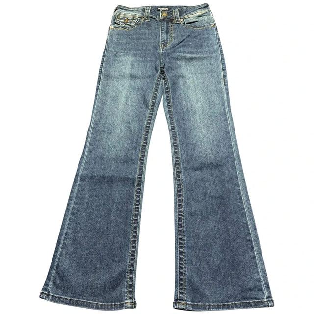 True Religion flared/bootcut women designer jeans(w26)